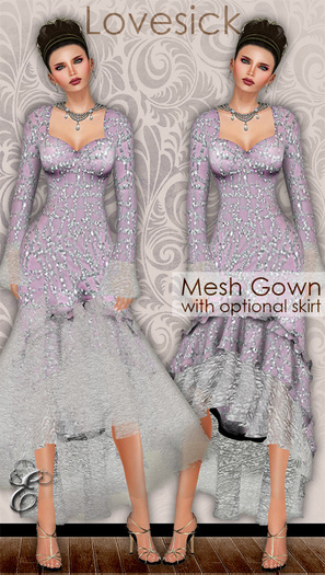 E Eleanor Dress 2 w Texture Change HUD