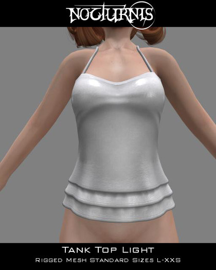 Nocturnis Mesh Tank Top Light
