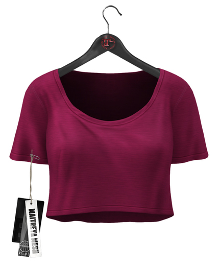 Maitreya * Crop Top Cerise