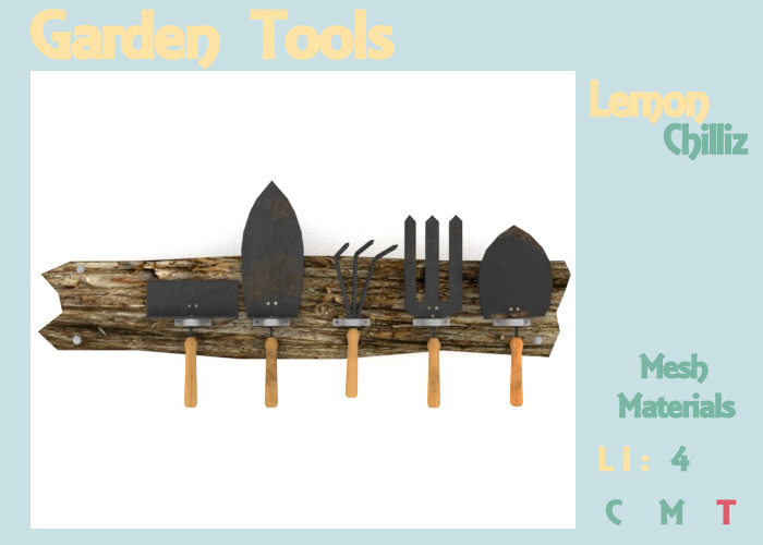 Garden Tools (Mesh) [Lemon Chilliz] 