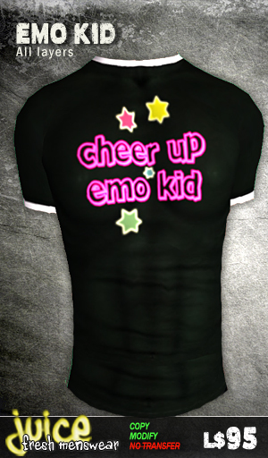 :Juice: Cheer Up EMO Kid Shirt