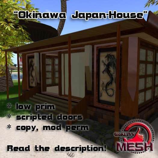 Okinawa-Japan-House [Boxed]