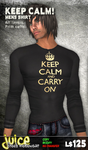 Keep Calm & Carry On Shirt