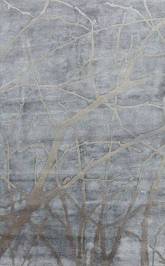 Winter Branches Floor Rug