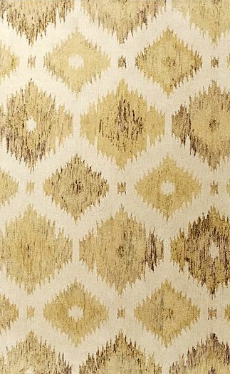 Blur Ikat Floor Rug - Soot