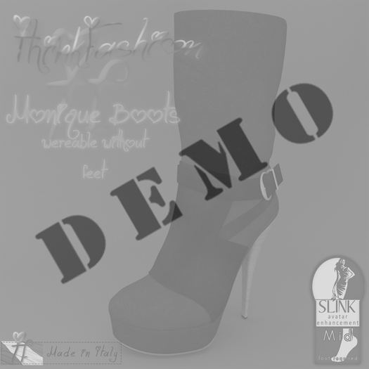 (DEMO)***TF*** - Monique Boots (Slink-Mid)