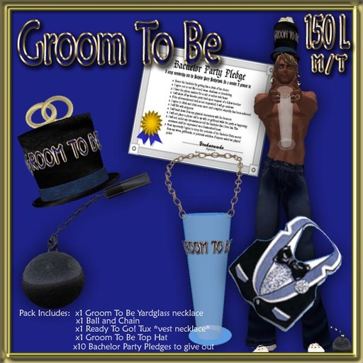 Groom To Be Pack *boxed*