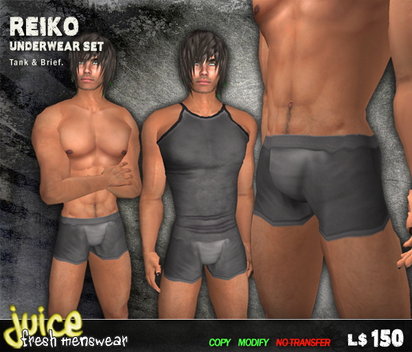 Juice .:. Reiko Underwear Set (Grey)