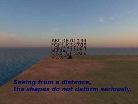 Second Life Rae Letters Second Life Marketplace - Sculpted 3D Text. Capital alphabet, numeric ...