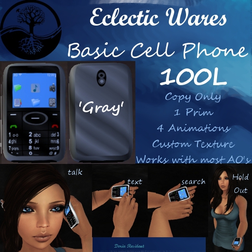 Basic Cell Phone - Gray