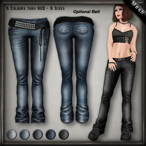 20.FIVE Mesh - Temporary Jeans