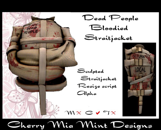 CMD - Dead People Bloodied Straitjacket