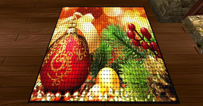 Christmas Glitz Rug