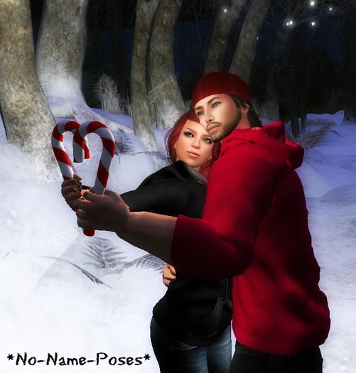 *No-Name-Poses*Candy Cane Look