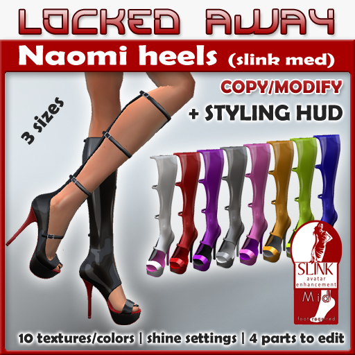 L.A. Naomi Heels
