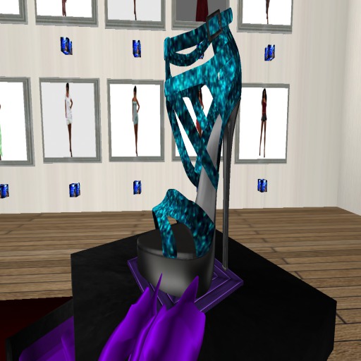 Midnight Strapped Stiletto