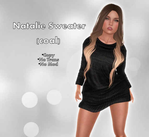 .:SF:. Natalie Sweater (Coal)