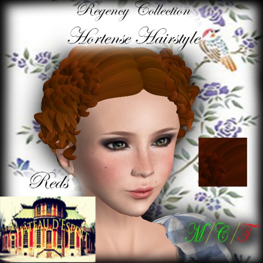 ~CdE~ Regency Hortense Hairstyle Reds