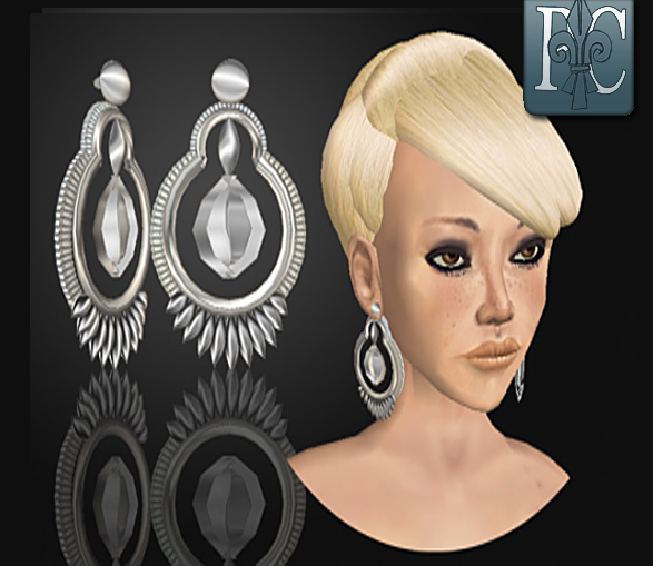 p.c.; Chandy Earrings