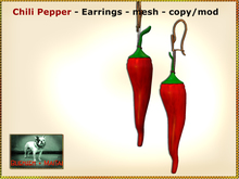 Bliensen + MaiTai - Chili Pepper - Earrings