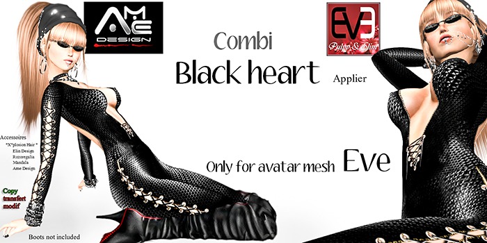 */Ame Designe*/ Black heart  for EVE