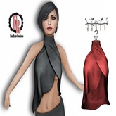 :: FineRain creations.::Esta Top Red Leather