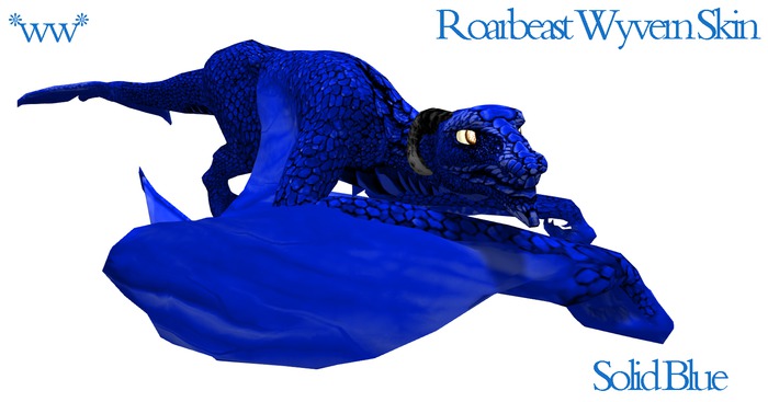 Wyvern Easter Egg Solid Blue