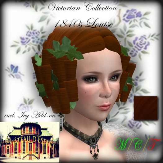 ~CdE~ 1840s Louise Hair Reds