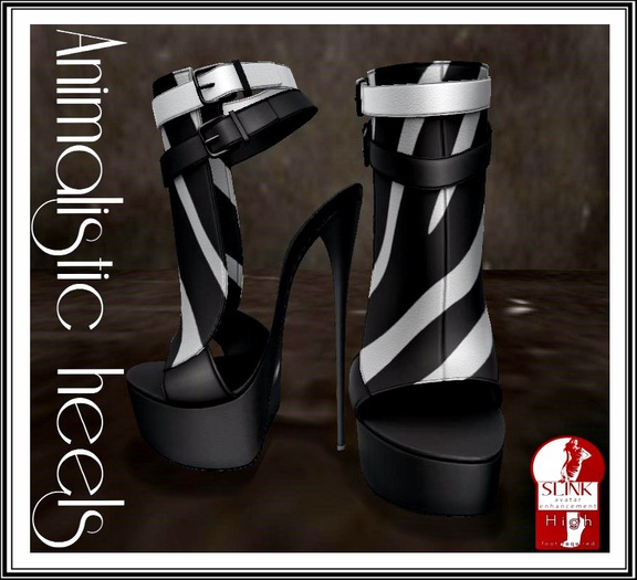 [.Twisted Barbie.]-ANIMALISTIC JOURNEY HEELS(Boxed)