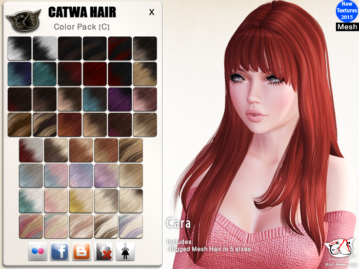 CATWA HAIR Cara [C]