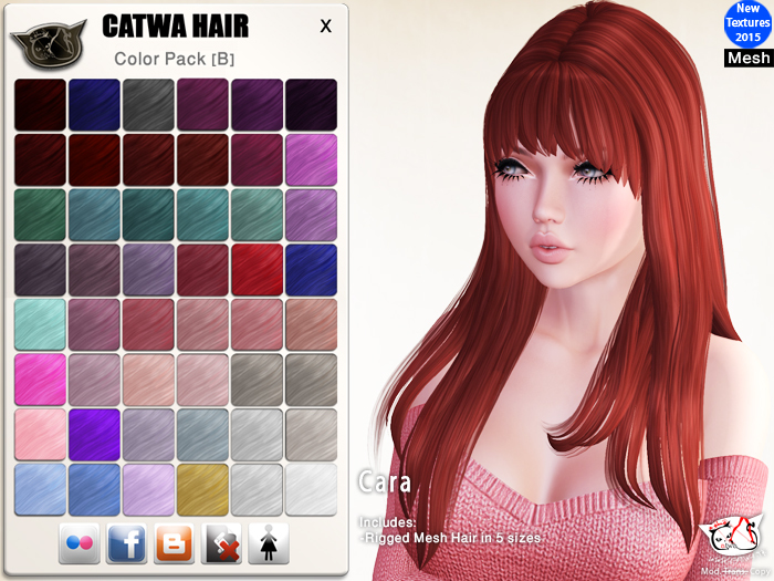 CATWA HAIR Cara [B]