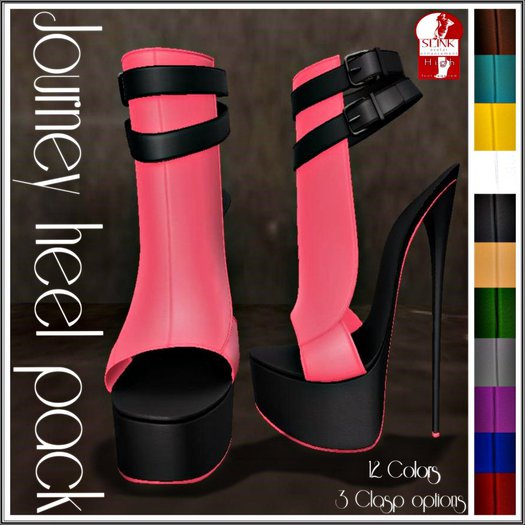 [.Twisted Barbie.]-JOURNEY HEEL PACK(Boxed)