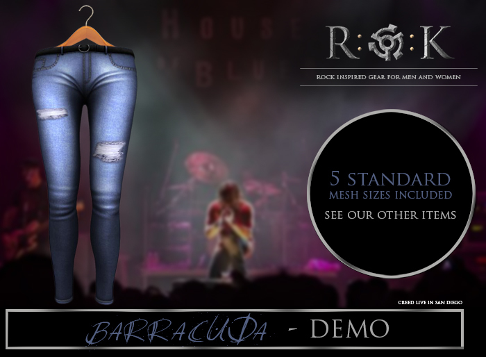 R:O:K STORE BARRACUDA JEANS DEMO*