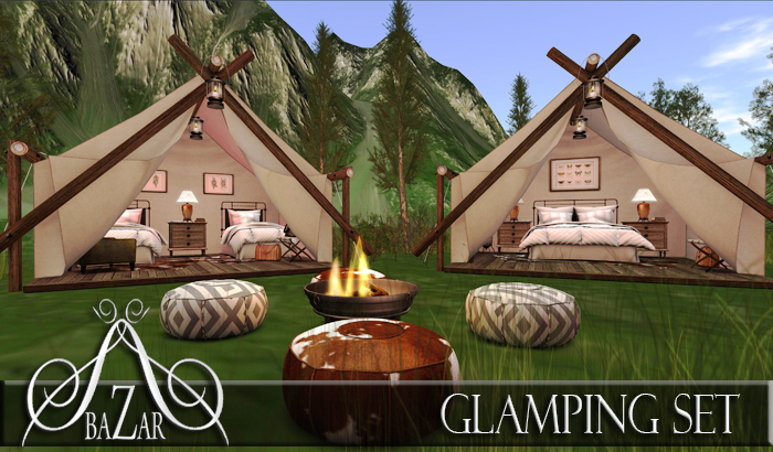 ~BAZAR~Glamping set (unfurnished)
