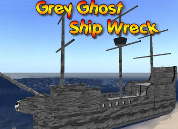 Grey Ghost Ship Wreck on SALE!