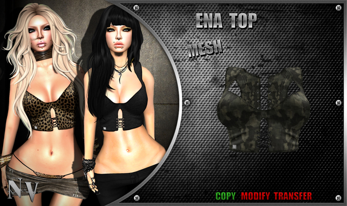 [NV] Ena Top -Camo-
