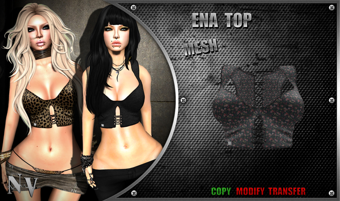 [NV] Ena Top -Flower-