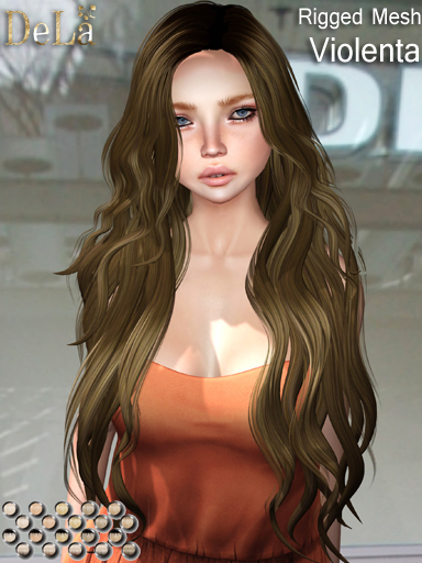 =DeLa*= Mesh Hair "Violenta" Blondes