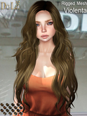 =DeLa*= Mesh Hair "Violenta" Light Browns