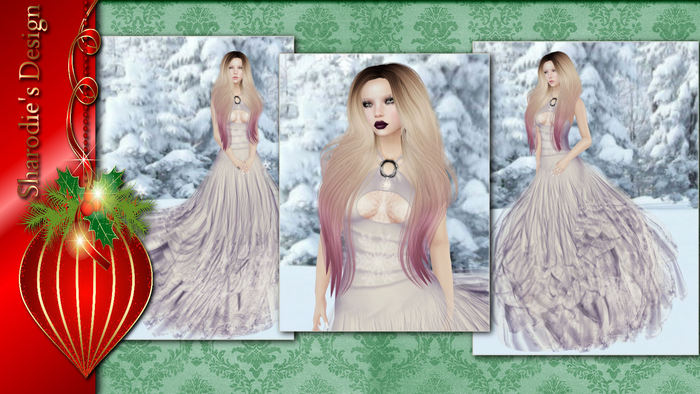 ~*~Shar's Gowns~*~ Crystal Frost