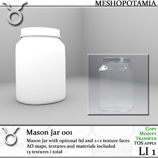 Meshopotamia Mason Jar 001