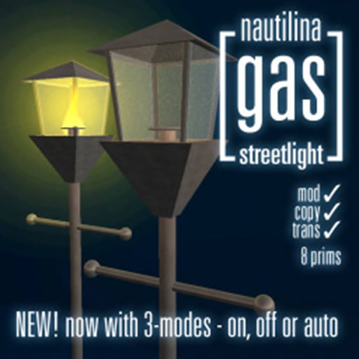 Nautilina Lightshop Gas Streetlight