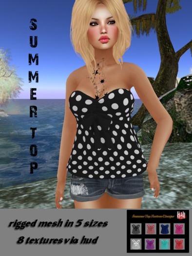 SummerTop Polka Dots