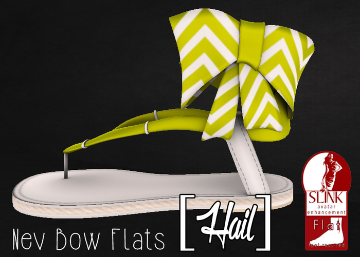 -Hail- Nev Bow Flats *Chev. Lime*
