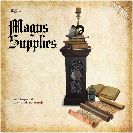 [noctis] Magus supplies on plynth