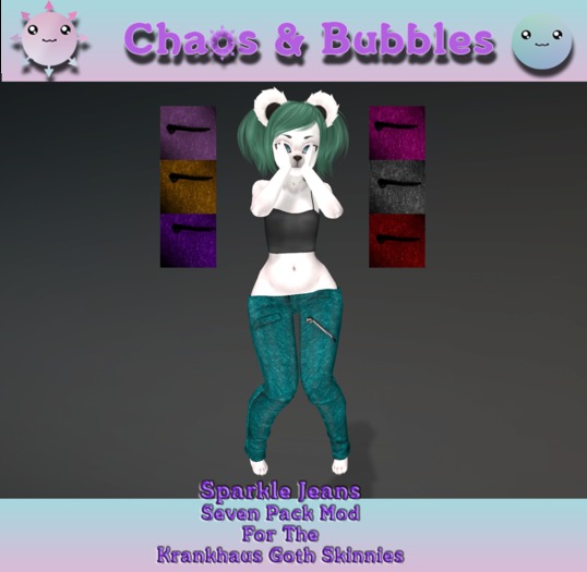 KGS Mod 7 pack - Sparkle Jeans  By Chaos & Bubbles