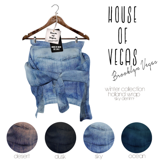 H.o.V Holland Wrap (Desert Denim)