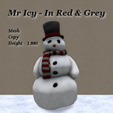 Mr Icy -  In Red & Grey