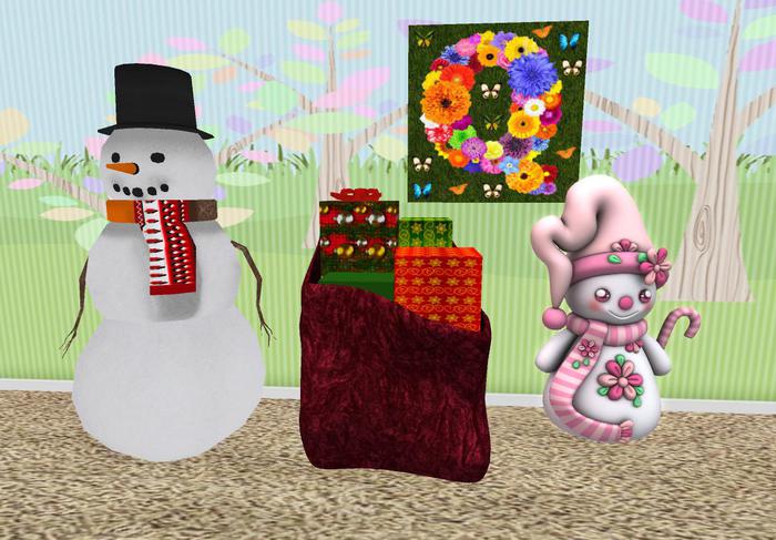 **Q** Santa Bag with Presents Mesh 
