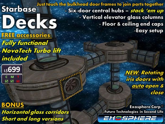 Starbase Decks [21 prims]